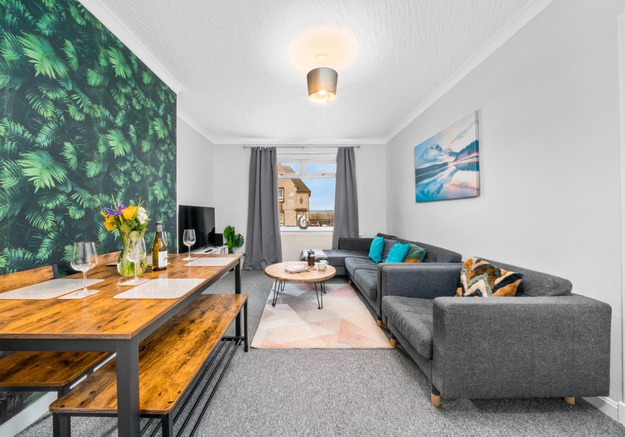 Mcculloch Apartment By Klass Living Uddingston Bagian luar foto